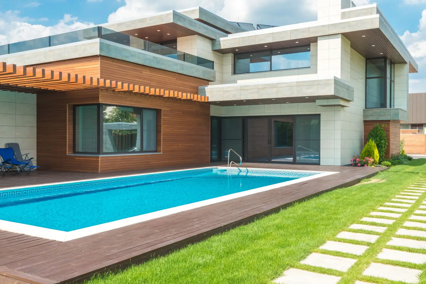 Swimming pool built in McPhersons Crossing, NSW